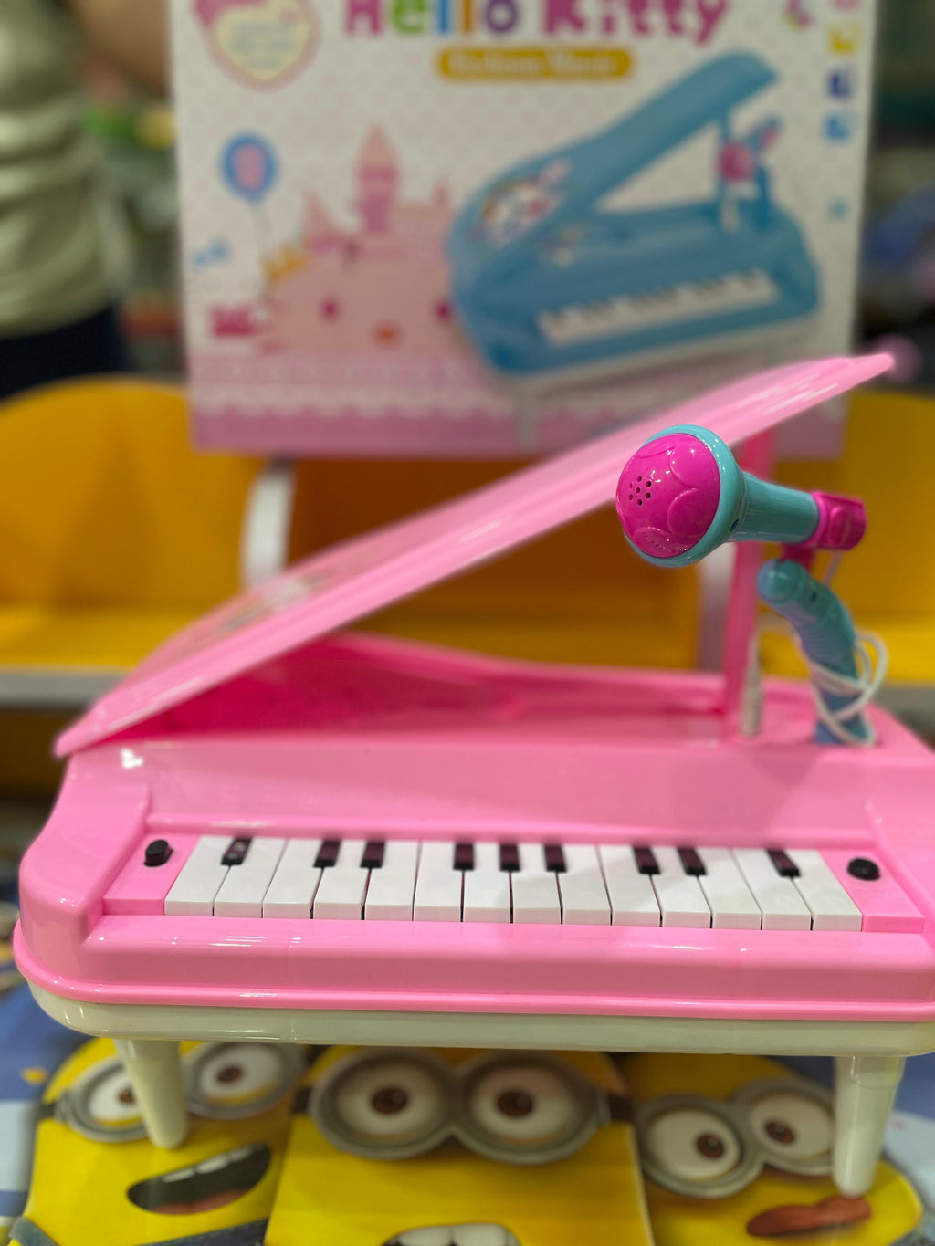Hello Kitty Musical Piano | 8 Keys With Microphone For Singing