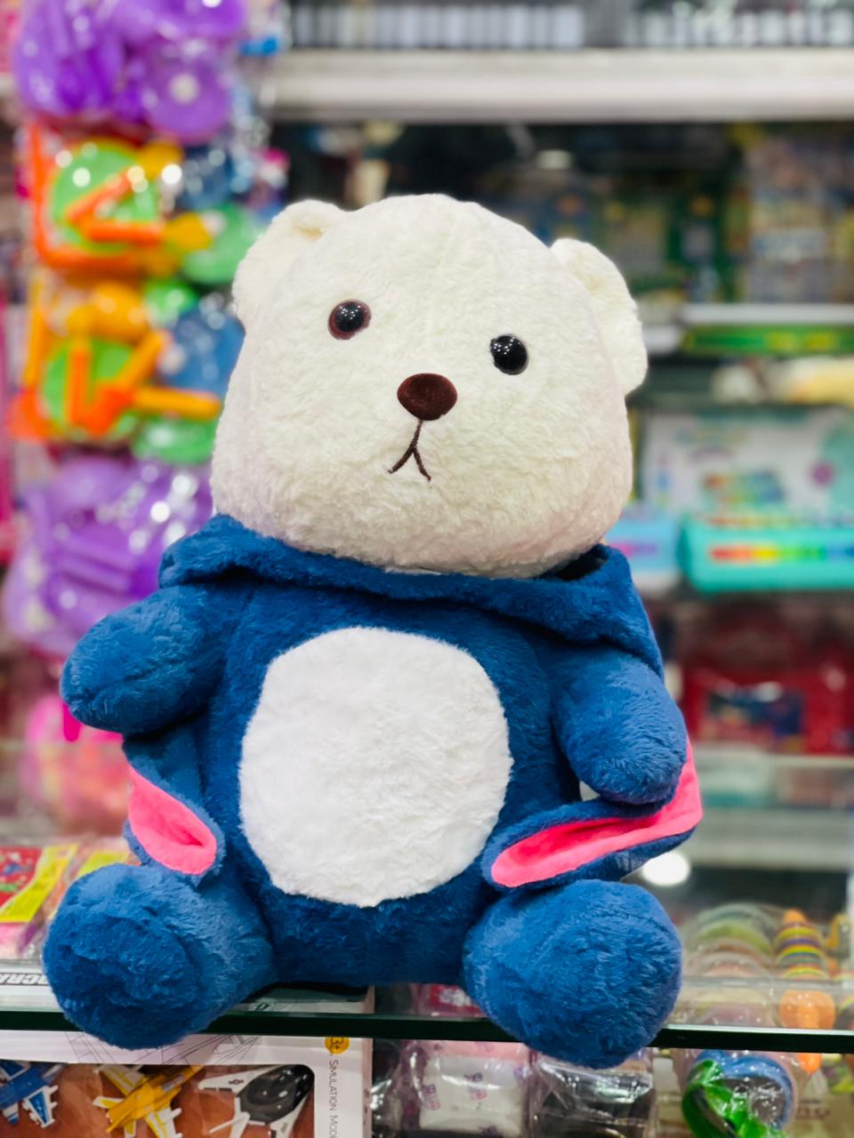 Stuff Tree Hoodie Teddy Bear 45cm | Removeable Hoodie Cap | Cutest Plush Stuff Bear