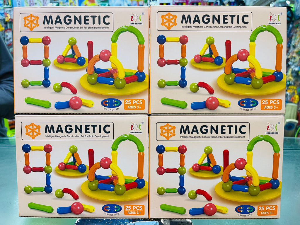 Magnetic Building Blocks Sticks | 25 Pcs