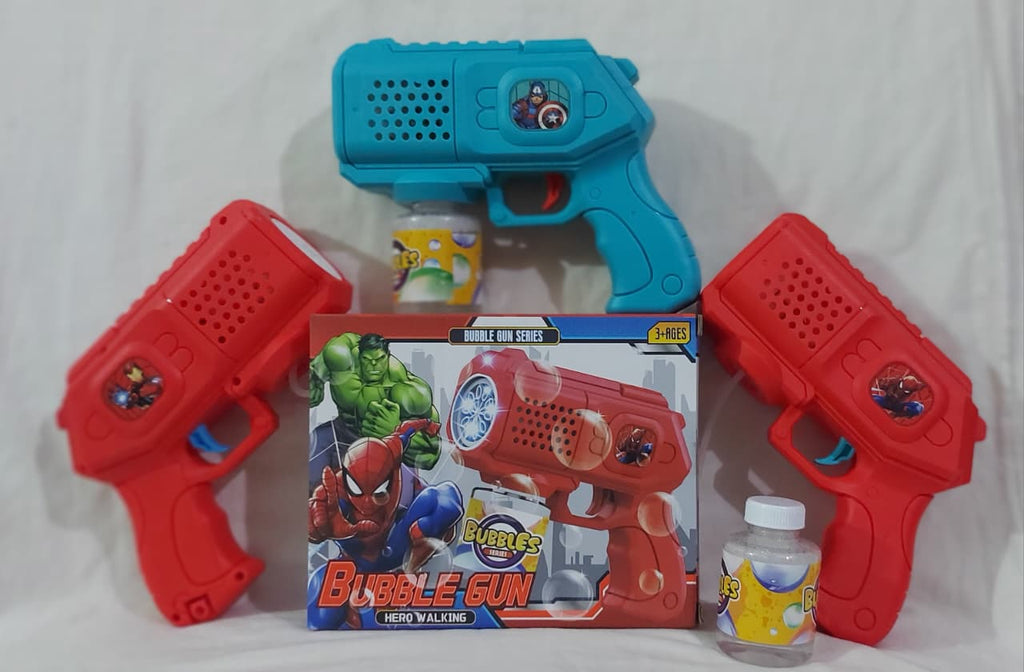 Electric Bubble Blaster Gun with Lights