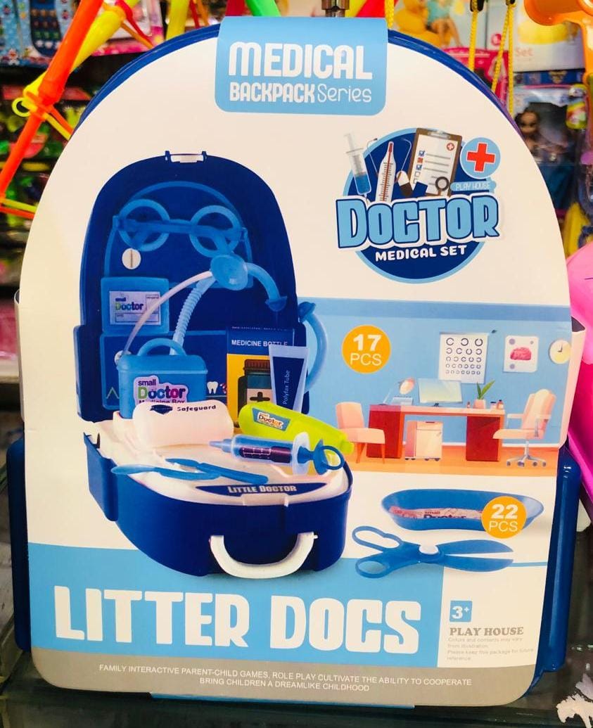 Doctor Set Backpak for Kids | Medical Doctor Box Kit | Play Toys for Childrens