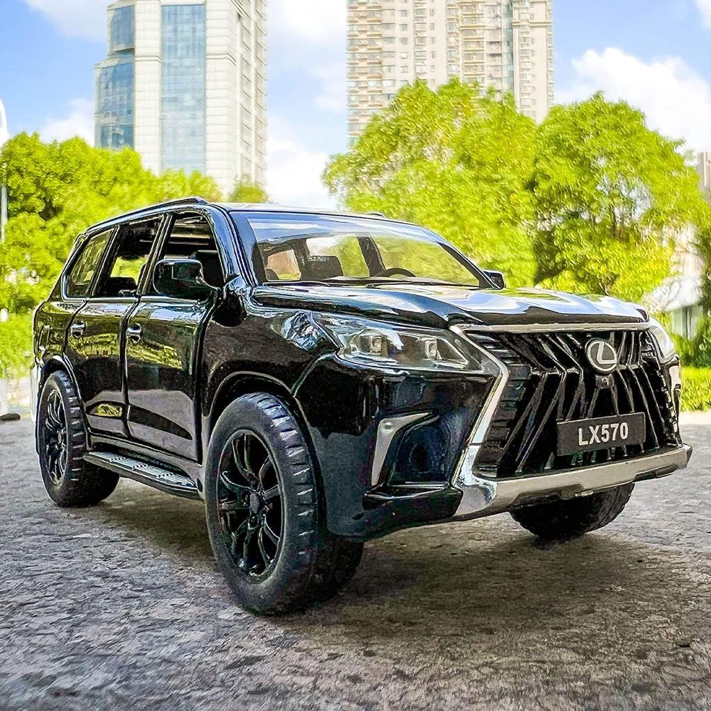 Black | LEXUS LX570 1:22 Die-Cast | Luxury SUV Alloy LX570 Model