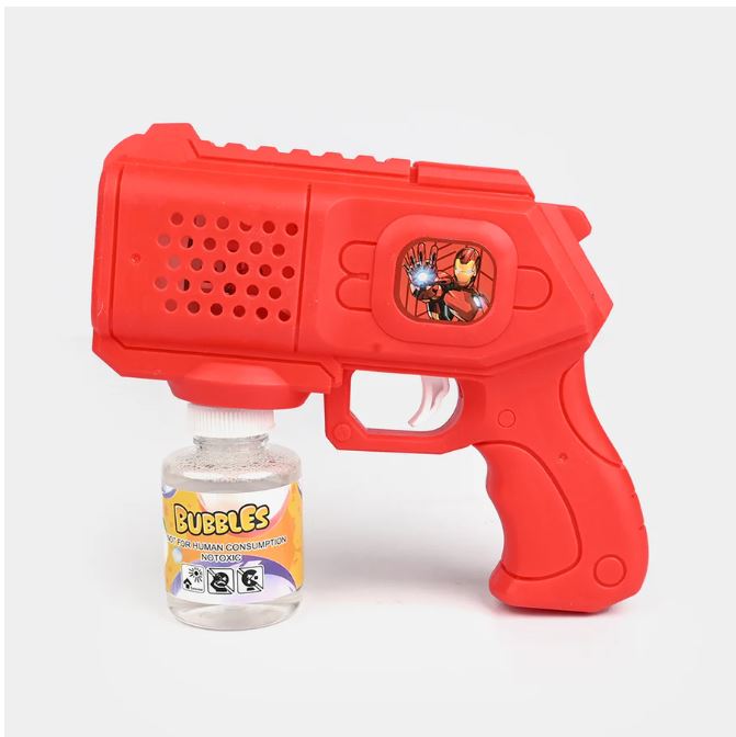 Electric Bubble Blaster Gun with Lights