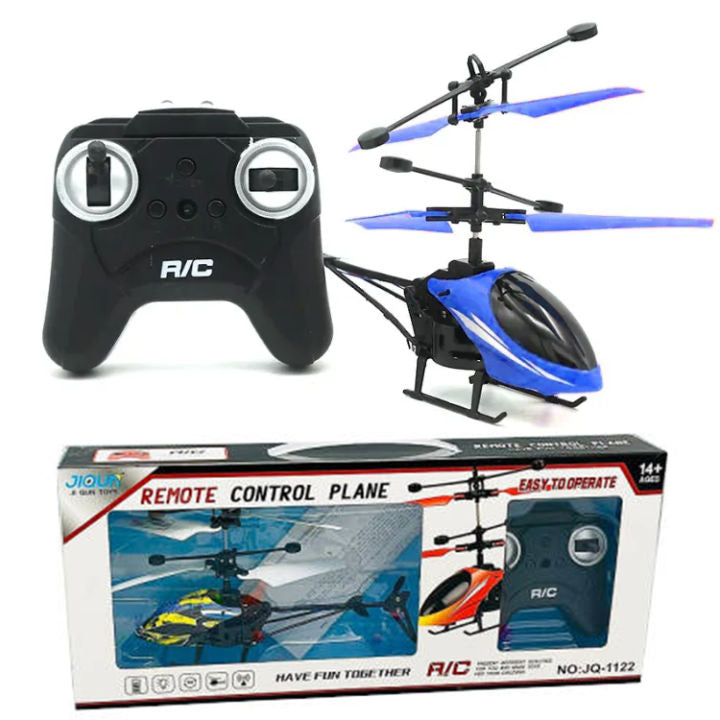 Rc Helicopter JQ-1122 |  Remote Control Flying Plane 2 channel | USB Rechargeable