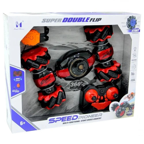 Hand Gesture Sensor Stunt Drift RC Car | RC 4WD Off Road Vehicle | Double Sided Rotating