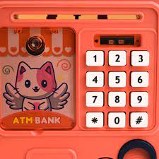 Money Saving box Unlock with Fingerprint | Creative ATM Machine | Piggy Bank