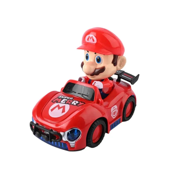 Super Mario Spray Smoke Car | Car For Kids With Light and Music