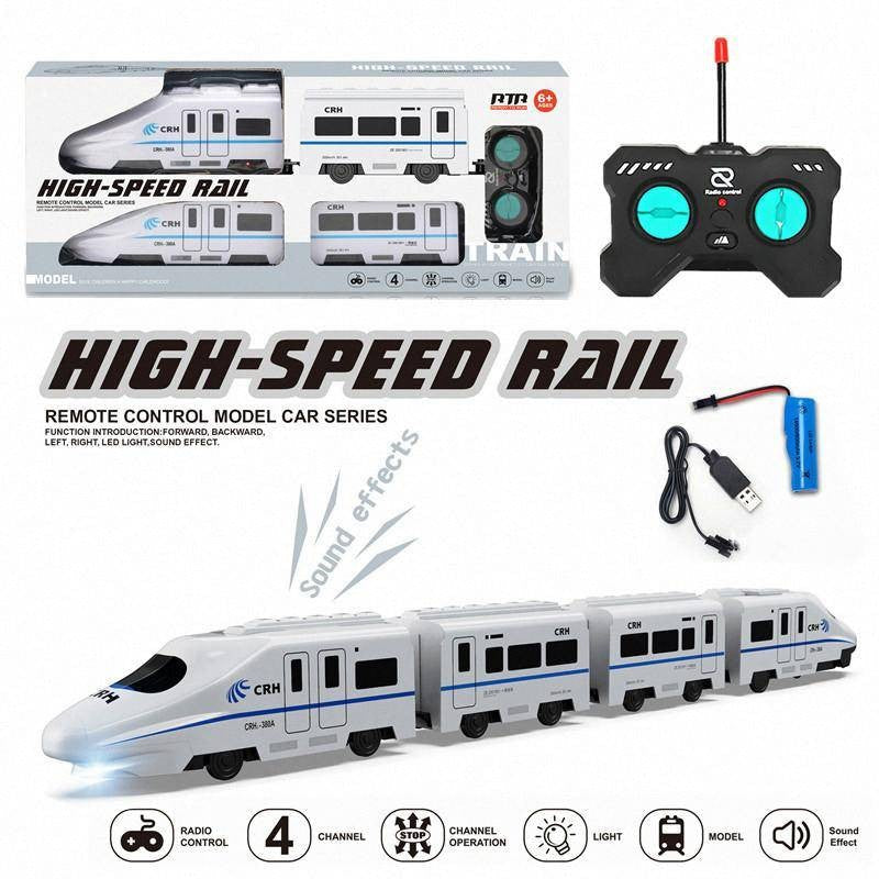 High-Speed Train Remote Control Model | RC Rechargeable High Speed Train